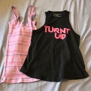 Two Aeropostale tank tops.